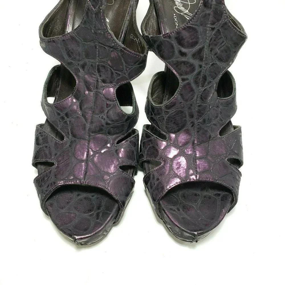 Donald Pliner Platform Strappy Glula High Heels‎